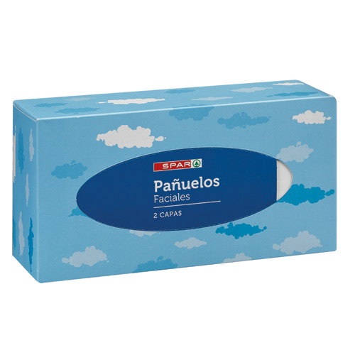 TISSUE FACIAL SPAR ESTUCHE 150 UND.