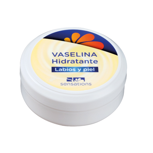 VASELINA HIDRATANTE PERFUMADA SENSATIONS, 100 ML