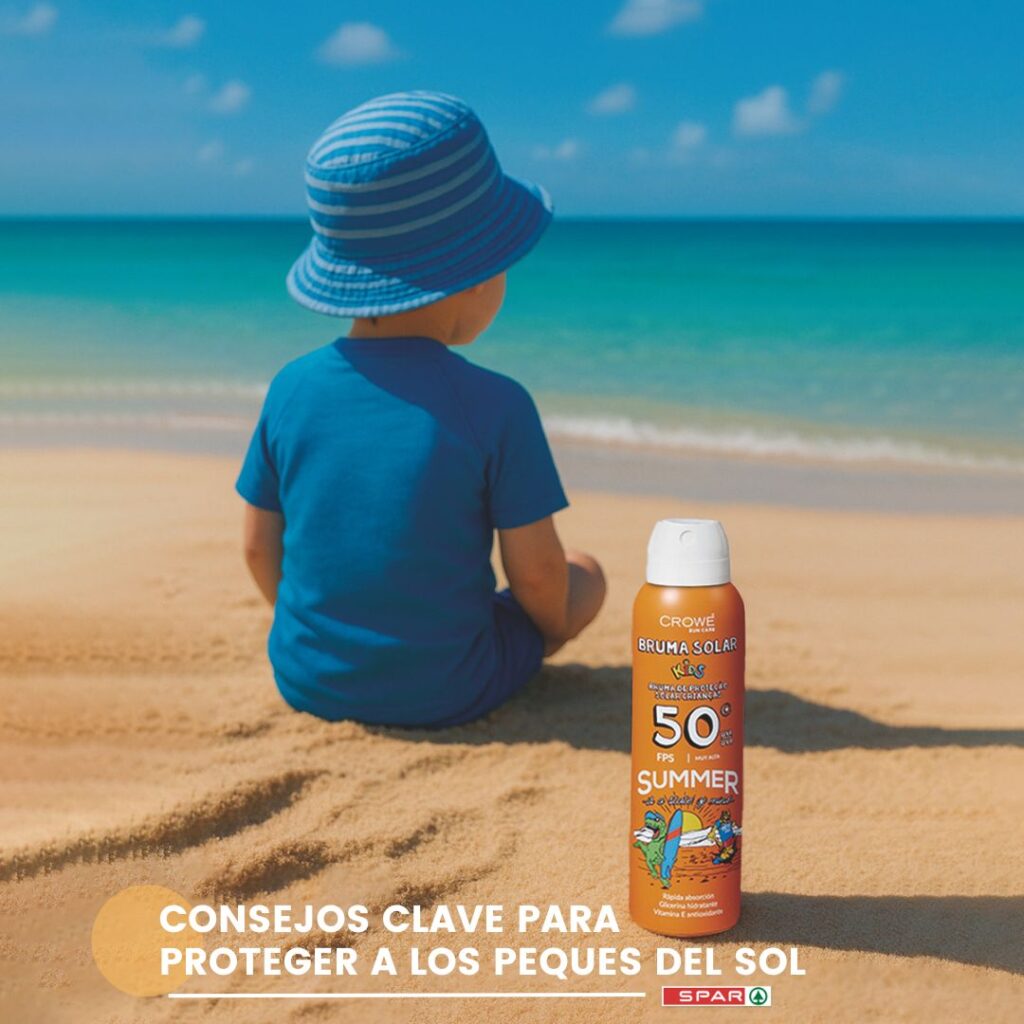 crema solar especial niños