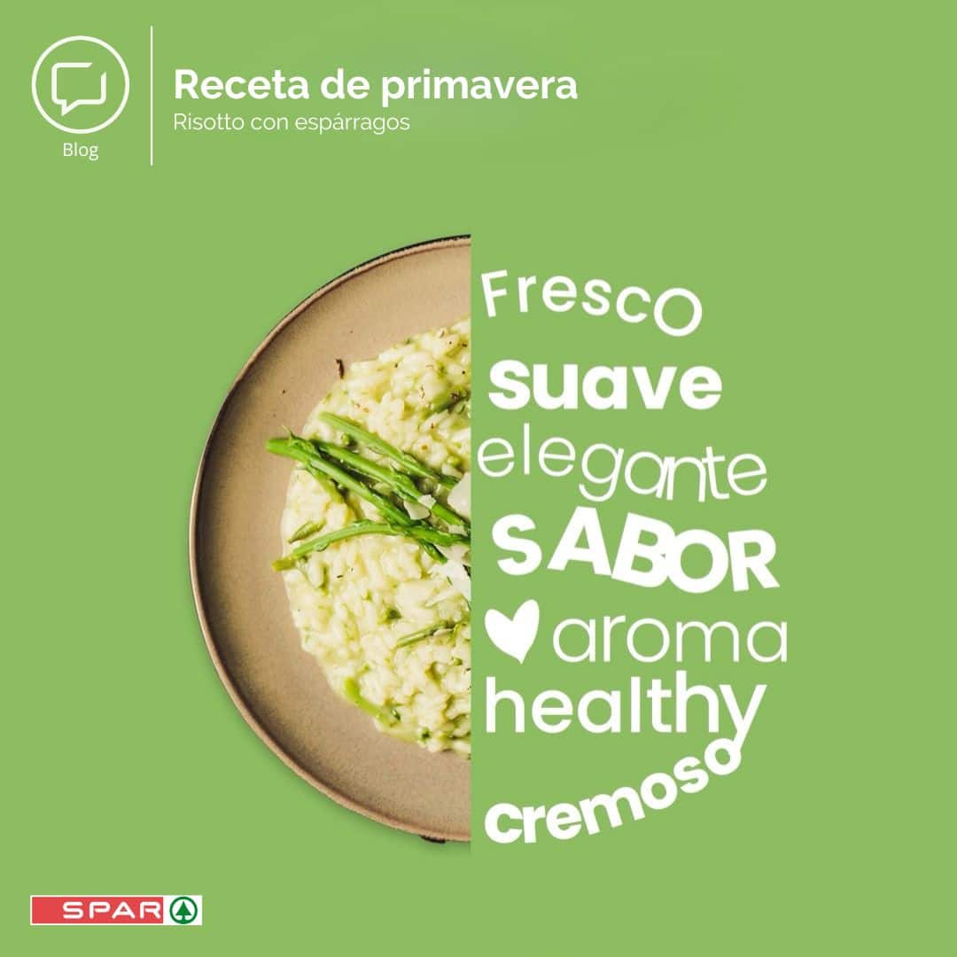 BLOG RECETA SPAR RISOTTO CON ESPÁRRAGOS MARZO