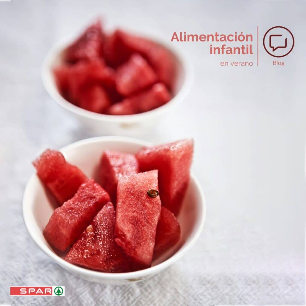 Blog SPAR. Consejos de alimentación infantil en verano