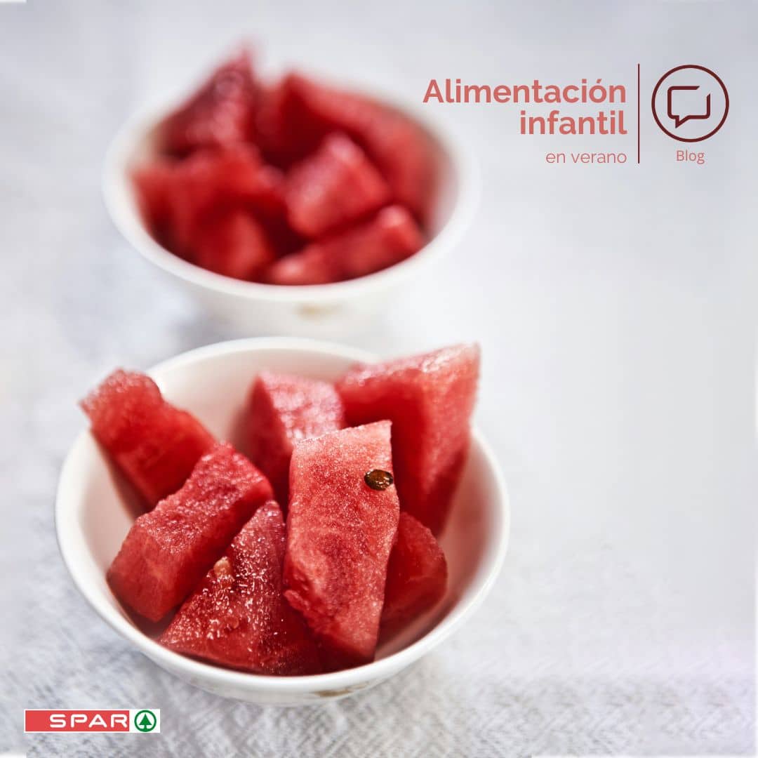 Blog SPAR. Consejos de alimentación infantil en verano