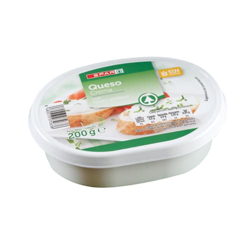 QUESO CREMA FINAS HIERBAS PARA UNTAR SPAR 200 GRS.
