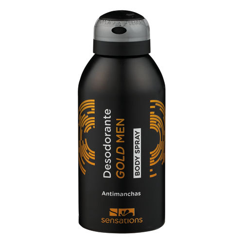 DESODORANTE GOLD MEN SENSATIONS 150 ML.