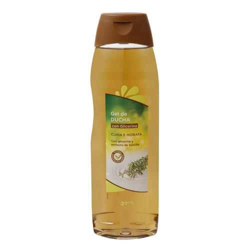GEL DE DUCHA CON GLICERINA SENSATIONS 750 ML.