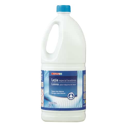LEJÍA LAVADORAS ROPA MÁS BLANCA SPAR 2 L.