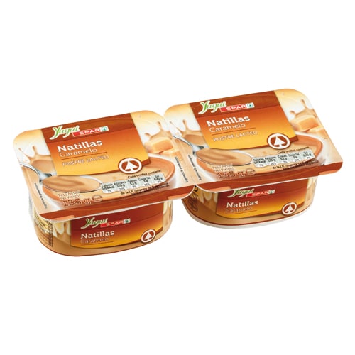 NATILLAS CARAMELO YUGUI SPAR 135 GRS PACK-2