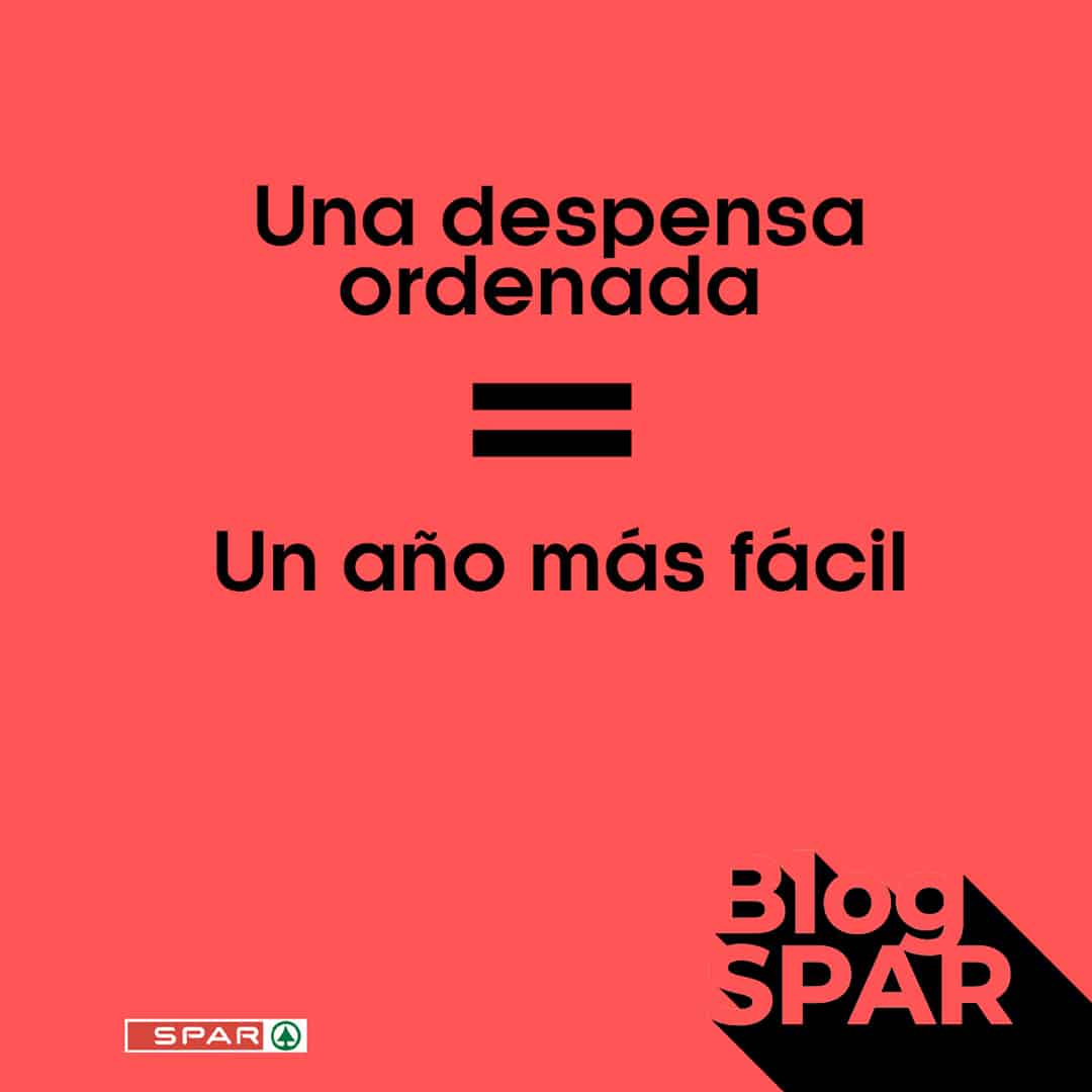Una despensa ordenada para un año más fáci
