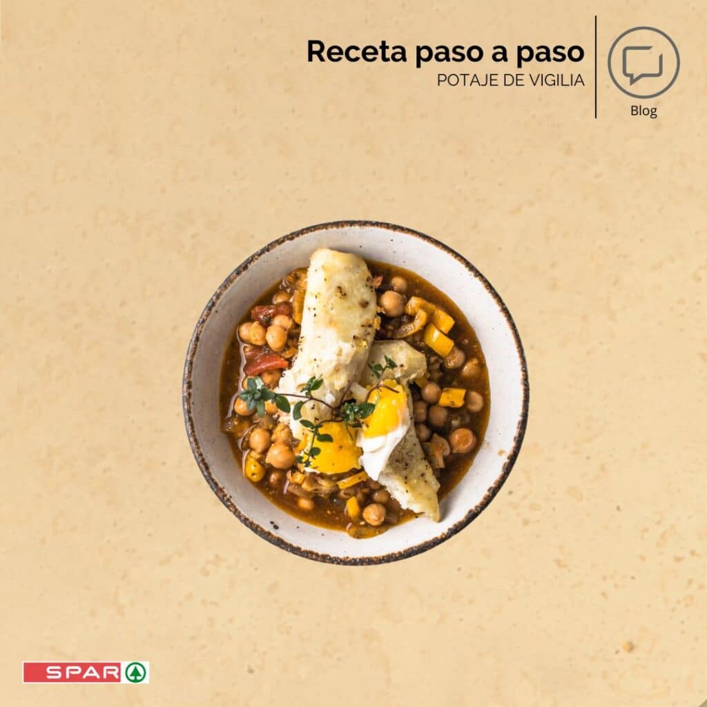 Receta SPAR potaje de vigilia