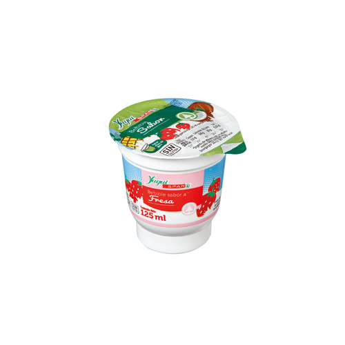 YOGUR BEBIBLE FRESA YUGUI SPAR VASO 125 ML.