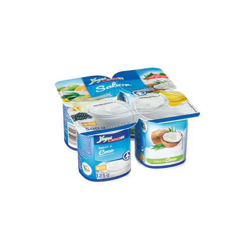 YOGUR SABOR COCO YUGUI SPAR 125 GRS PACK-4
