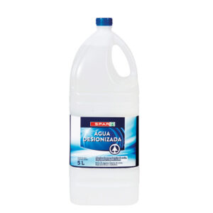 AGUA DESIONIZADA SPAR 5 L.