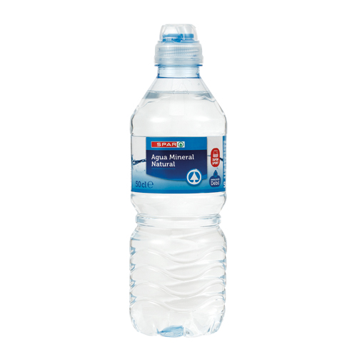 AGUA MINERAL NATURAL SPAR TAPÓN SPORT 50 CL.