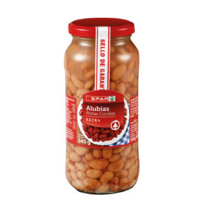 ALUBIAS PINTAS COCIDAS EXTRA FRASCO 540 GRS. P.N.