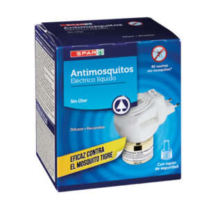 ANTIMOSQUITOS ELÉCTRICO SPAR APARATO+RECAMBIO