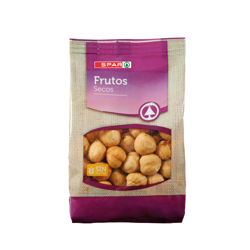 AVELLANAS TOSTADAS REPELADAS SPAR 125 GRS.