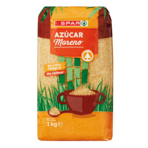 AZÚCAR MORENO DE CAÑA INTEGRAL SPAR 1 KG.