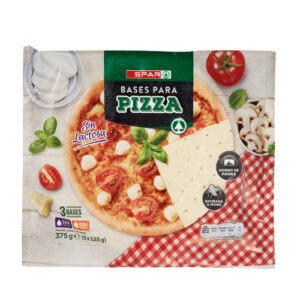 BASES PARA PIZZA ULTRACONGELADAS SIN LACTOSA 3 UND.