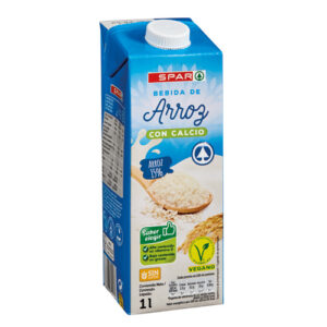 BEBIDA DE ARROZ CON CALCIO SPAR 1 L.