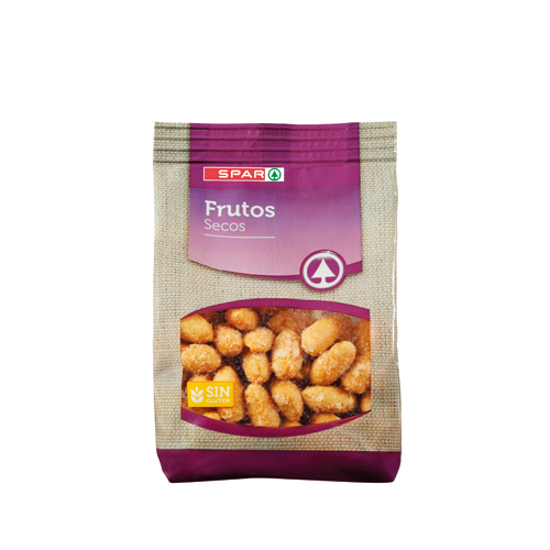 CACAHUETES FRITOS CON MIEL SPAR 125 GRS.