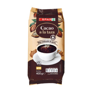CACAO A LA TAZA 400 GRS.