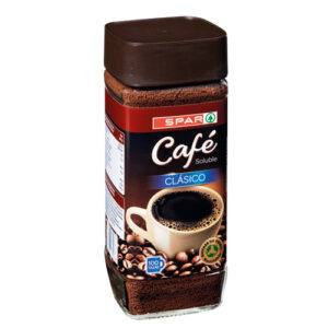 CAFÉ SOLUBLE CLÁSICO SPAR 100 TAZAS 200 GRS.