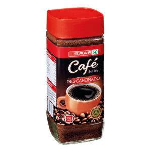 CAFÉ SOLUBLE DESCAFEINADO SPAR 100 TAZAS 200 GRS.
