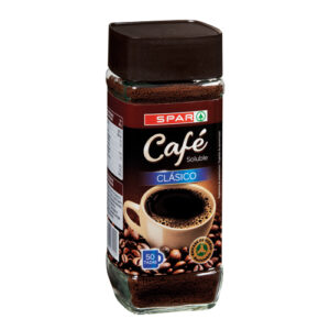 CAFÉ SOLUBLE CLÁSICO SPAR 50 TAZAS 100 GRS.