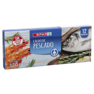 CALDO DE PESCADO SPAR 12 PASTILLAS