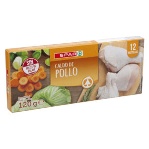CALDO DE POLLO SPAR 12 PASTILLAS