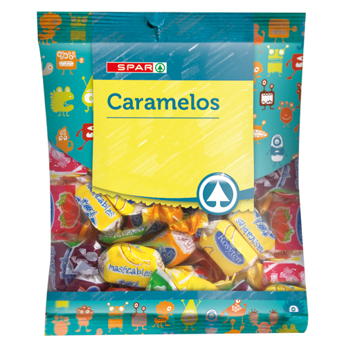 CARAMELOS FRUTAS MASTICABLE SPAR 150 GRS.