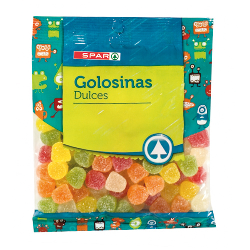 GOLOSINAS GOMA SURTIDA PEQUEÑA SPAR 200 GRS.