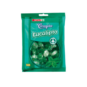 CARAMELOS EUCALIPTO MENTOL SPAR 150 GRS.