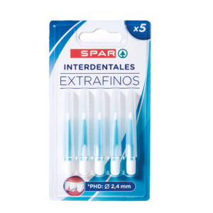 CEPILLOS INTERDENTALES EXTRAFINOS SPAR 5 UND.