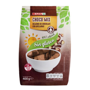 CEREALES CHOCO MIX SIN GLUTEN SPAR 400 GRS.