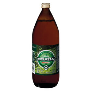 CERVEZA CLÁSICA CON ALCOHOL SPAR BOTELLA 1 L.