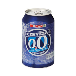 CERVEZA 0,0% SIN ALCOHOL SPAR LATA 33 CL.