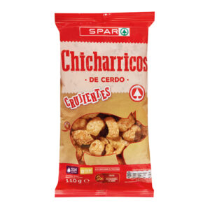 CORTEZAS DE CERDO (CHICHARRICOS) SPAR 110 GRS.