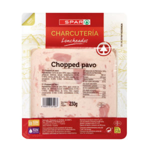 CHOPPED DE PAVO SPAR FORMATO TERMOPILA 230 GRS.