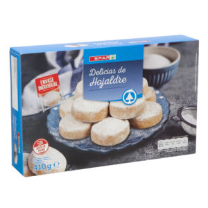 DELICIAS DE HOJALDRE SPAR 410 GRS.