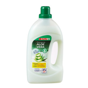 DETERGENTE LÍQUIDO ALOE VERA SPAR 2,025 LT. 27 LAVADOS.