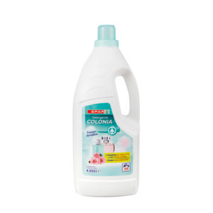 DETERGENTE LÍQUIDO COLONIA SPAR 4,050 LT. 54 LAVADOS.