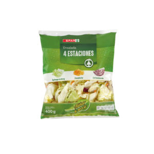 ENSALADA CUATRO ESTACIONES SPAR MAXI BOLSA 400 GRS.