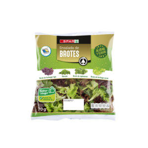 ENSALADA DE BROTES SPAR BOLSA 70 GRS. (SURTIDO CANARIAS)