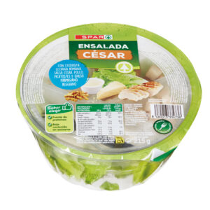 ENSALADA PREPARADA CÉSAR SPAR BOWL 215 GRS.