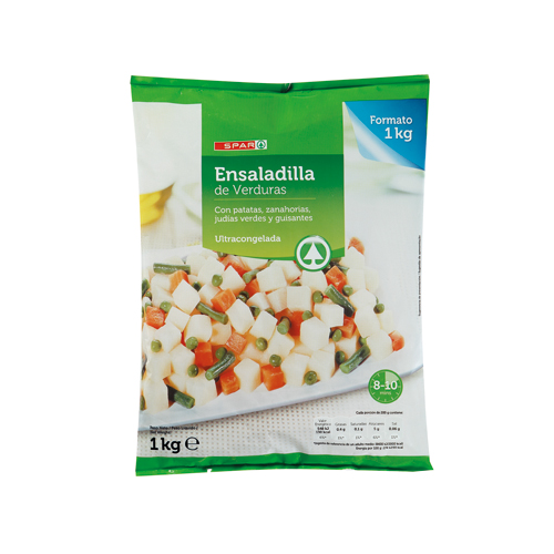 ENSALADILLA DE VERDURAS SPAR 1 KG.