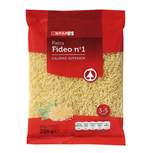 FIDEO Nº 1 SPAR 250 GRS.