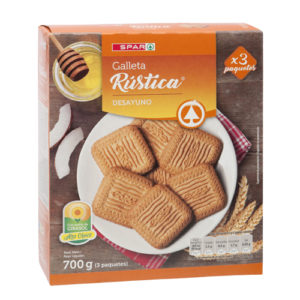 GALLETA RÚSTICA SPAR CAJA 700 GRS.