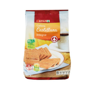 GALLETA CASTELLANA INTEGRAL CON FIBRA SPAR 350 GRS.