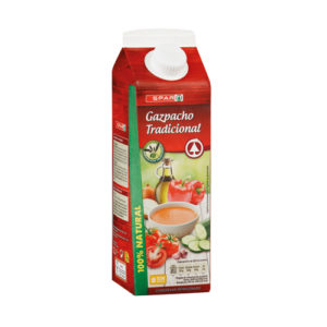 GAZPACHO TRADICIONAL REFRIGERADO SPAR BRIK 1 L.
